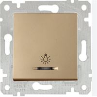 RİTA MEK TUŞ IŞIKLI ÇAĞIRMA(220V)(VİDALI) DORE 1